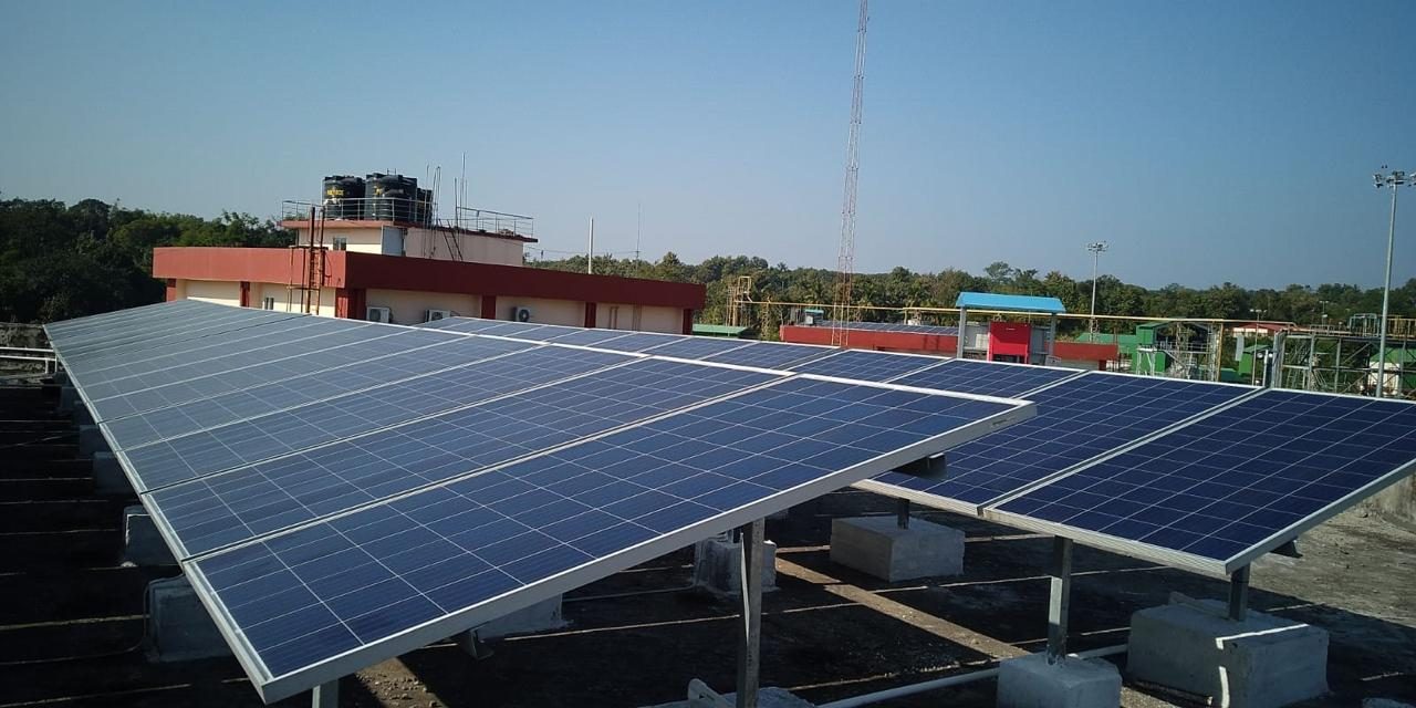 Commercial rooftop solar plant commissioned by Zenergy Greens